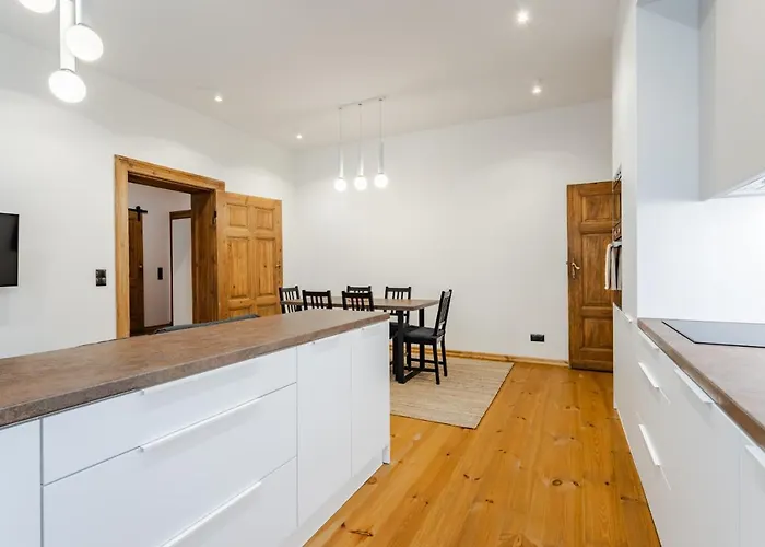 Apartment Two Bedroom Very Berry In With Desk By Renters Poznan